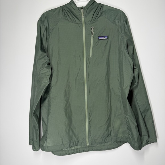 Patagonia Houdini Windbreaker Jacket Mens XXL Green Lightweight Packable - Picture 5 of 11